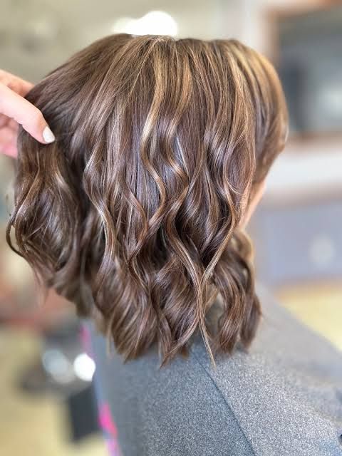 Caramel Balayage Visual Idea Caramel Balayage Visual Idea — Balayage Short Hair