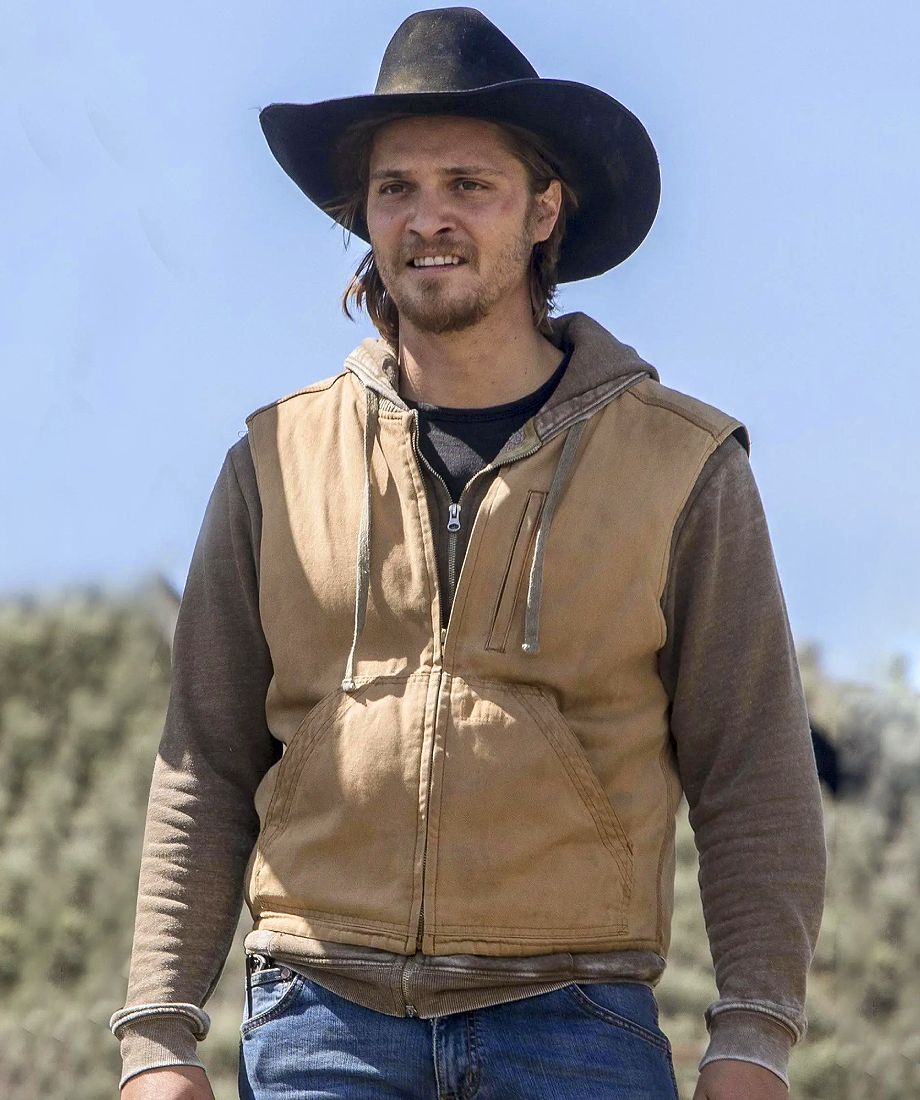 Canvas Vest and Hooded Sweatshirt for Rugged Outdoor Layers Canvas Vest and Hooded Sweatshirt for Rugged Outdoor Layers — Yellowstone Outfits