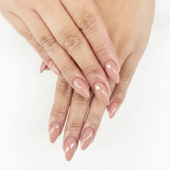 Visual Idea — Opaque Nude Shade With A Warm Undertone Visual Idea — Opaque Nude Shade With A Warm Undertone — Nails for Wide Nail Beds