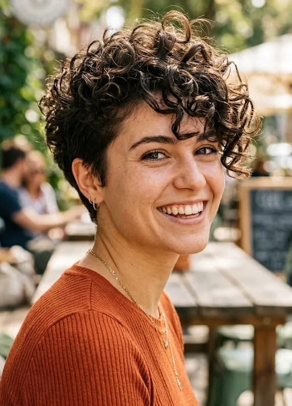 Pixie Visual Idea Pixie Visual Idea — Short Curly Hairstyles