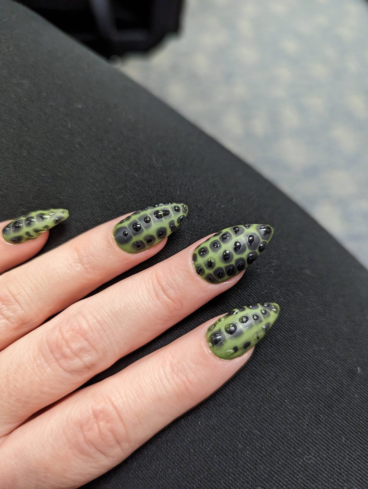 Croc Pattern On All Nails Visual Idea Croc Pattern On All Nails Visual Idea — Croc Nails