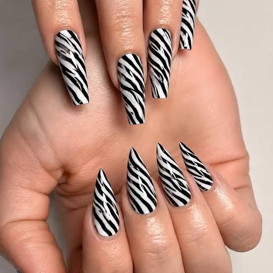 Visible Visual Idea — Zebra Nails