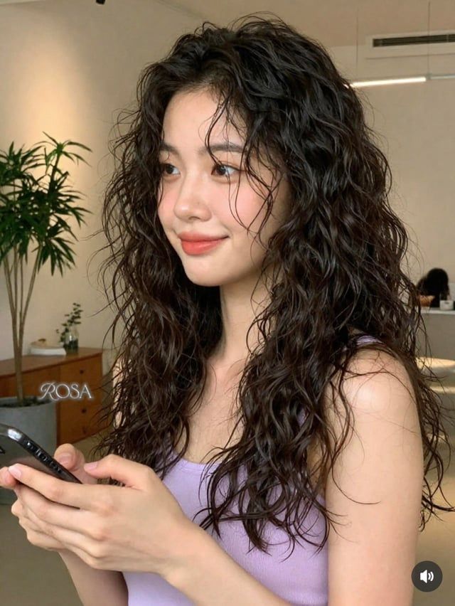 Collarbone Natural Waves Side Part Collarbone Natural Waves Side Part — Loose Perm
