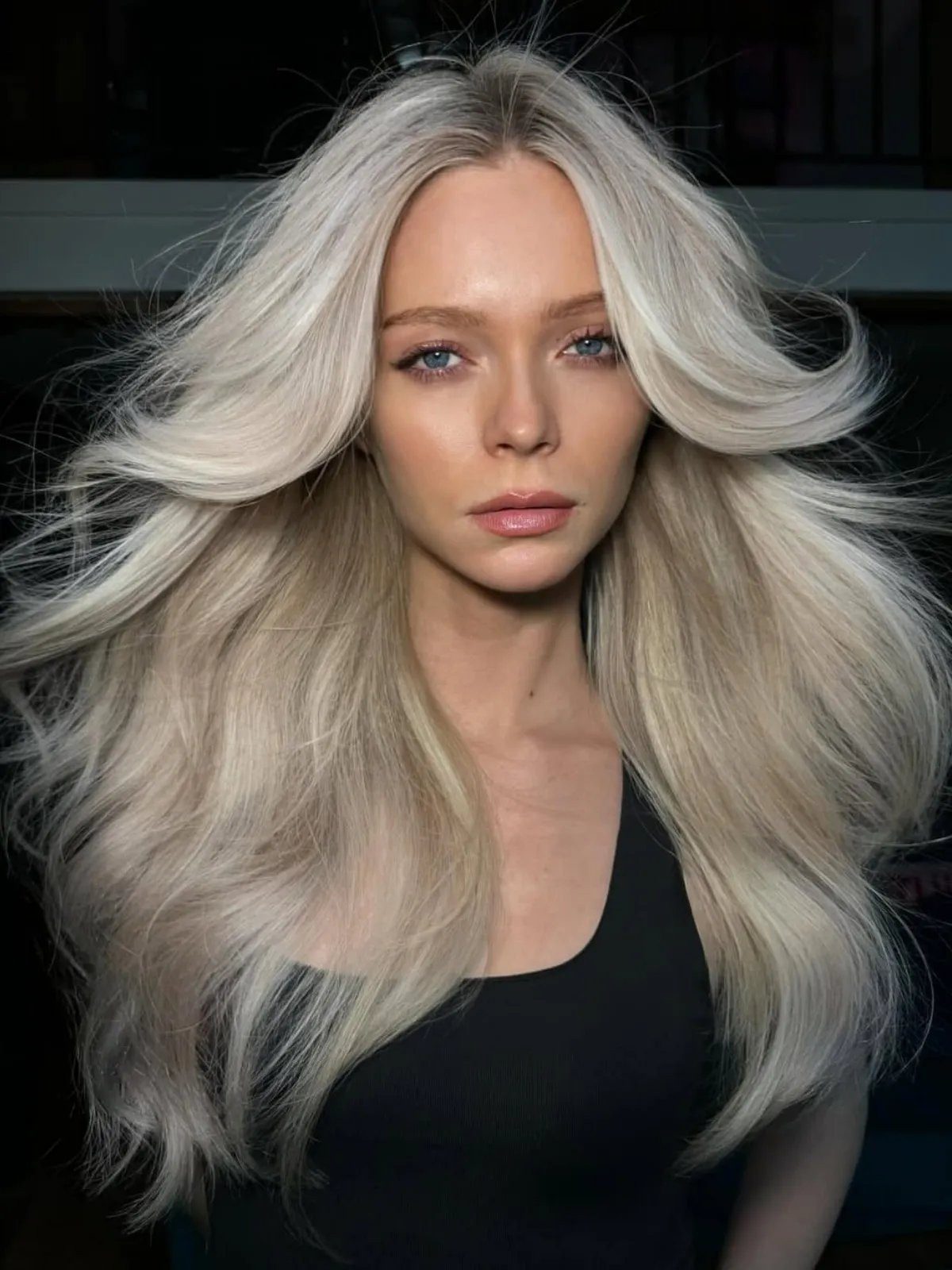 Icy Blonde Base With Platinum Highlights Visual Idea — Blonde Hair Colors