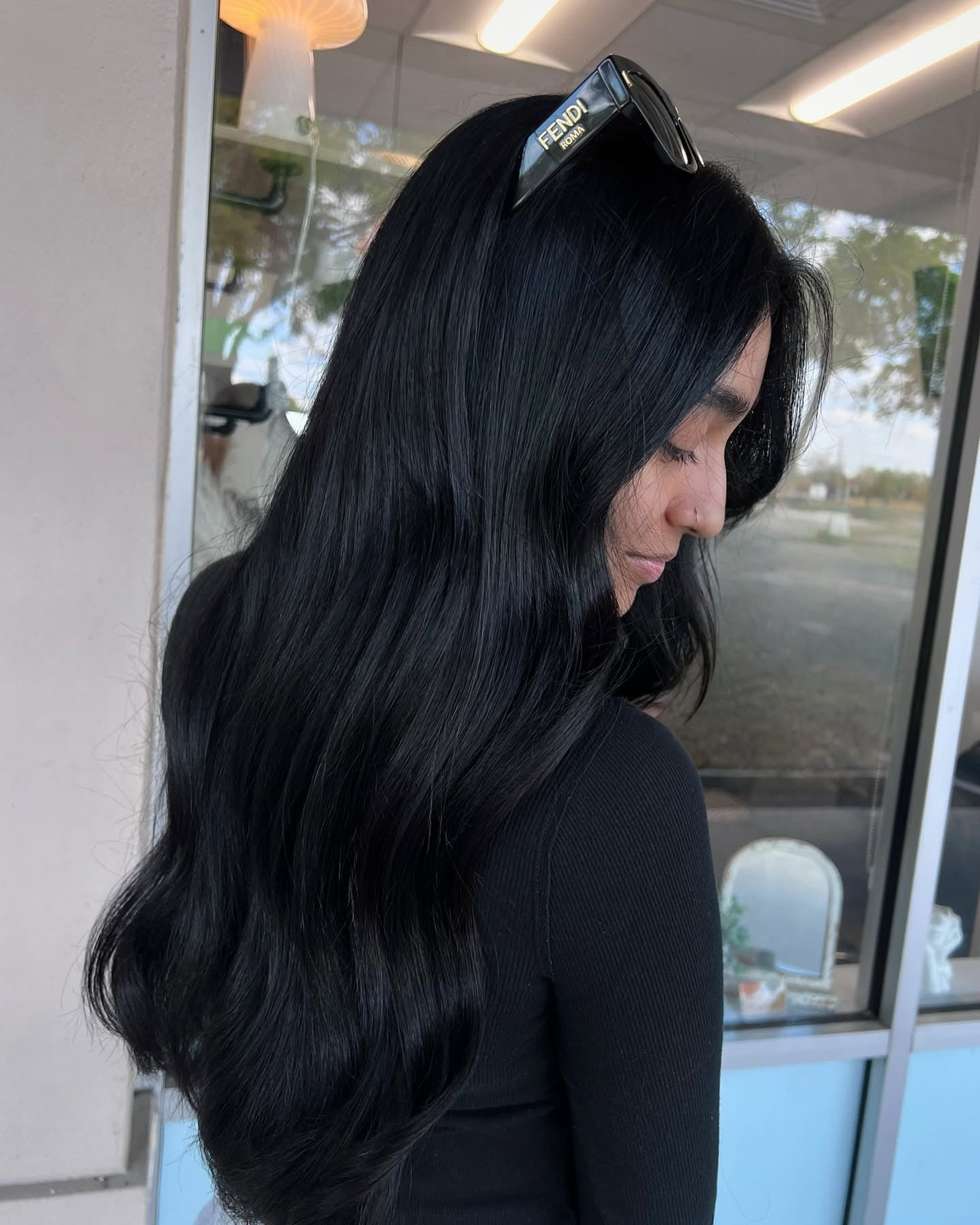 Wavy Thick Visual Idea — Soft Black Hair