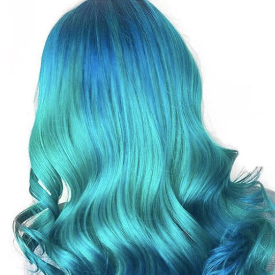 Visual Idea — Aqua Hair