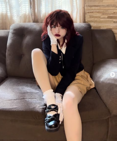 Preppy Femboy Look with Navy Blazer and Mary Jane Platforms Preppy Femboy Look with Navy Blazer and Mary Jane Platforms — Femboy Outfits