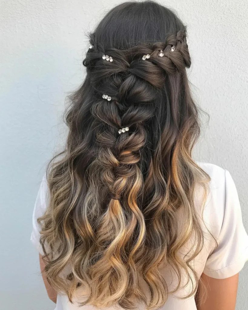 Half Up Half Down Visual Idea Half Up Half Down Visual Idea — Prom Hairstyles for Long Hair