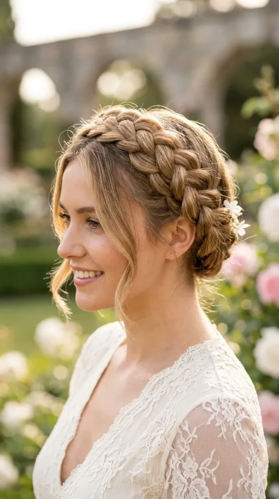 7 Stunning Braided Updos for Weddings & Festivals - Fashnus