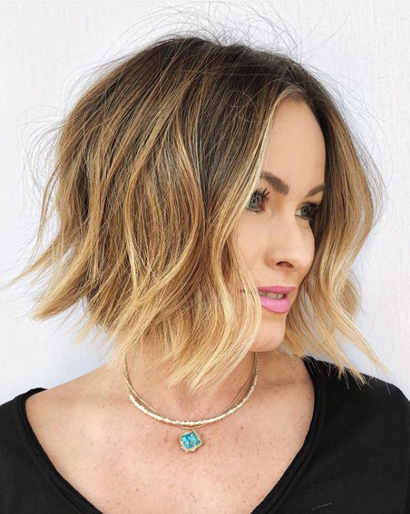 Blonde Balayage Visual Idea — Preppy Hairstyles