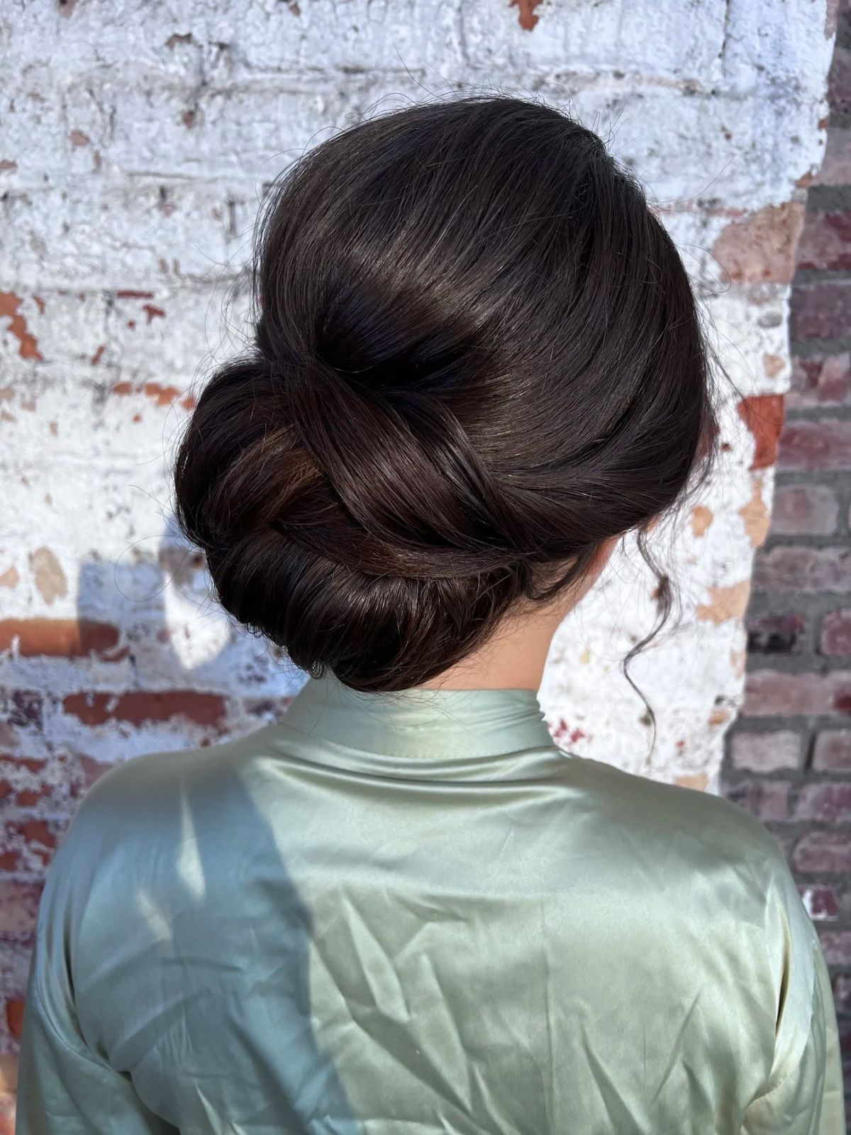 Salon Visual Idea Salon Visual Idea — Sleek Bun Wedding Hair