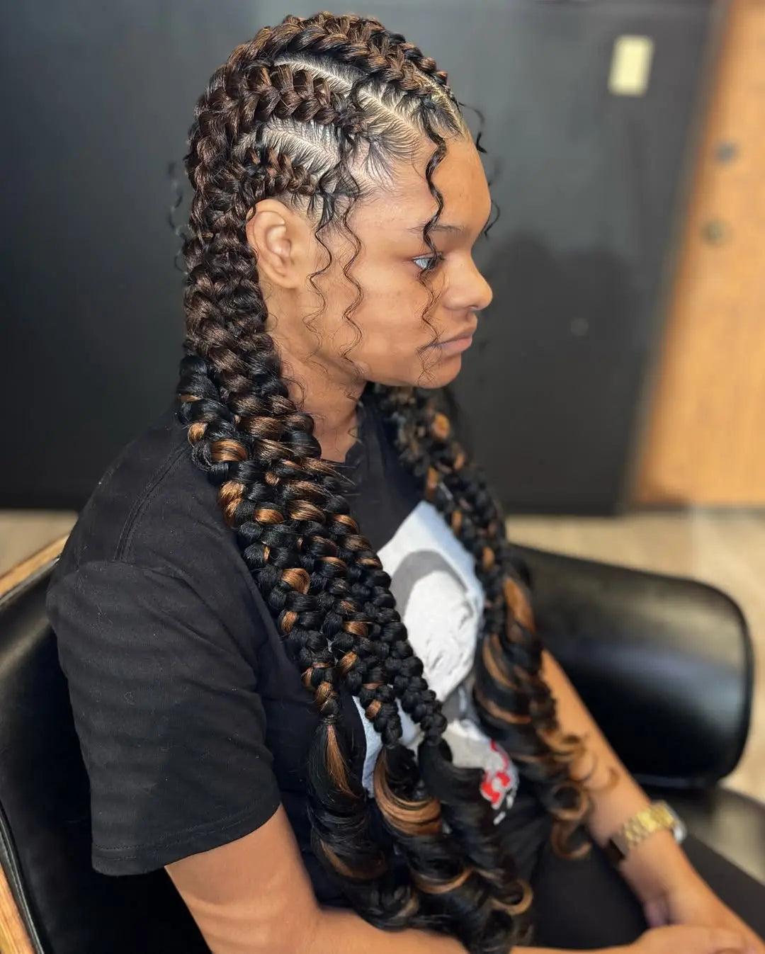 Multi-Tonal Braids and Cornrows — Butterfly Braid