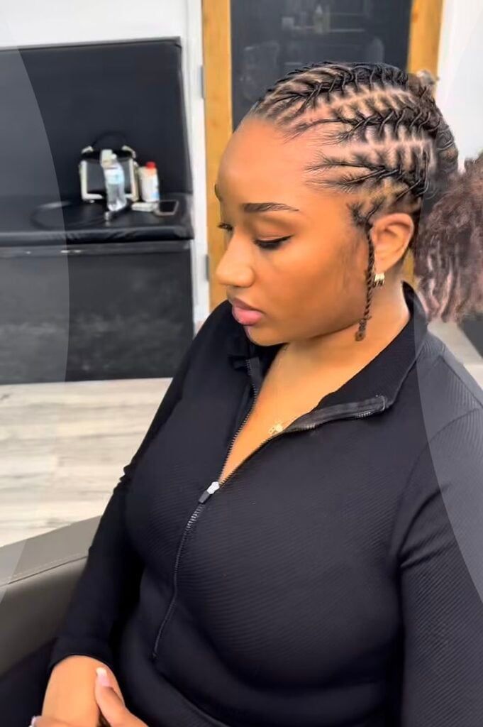 Middle Visual Idea — Loc Ponytail