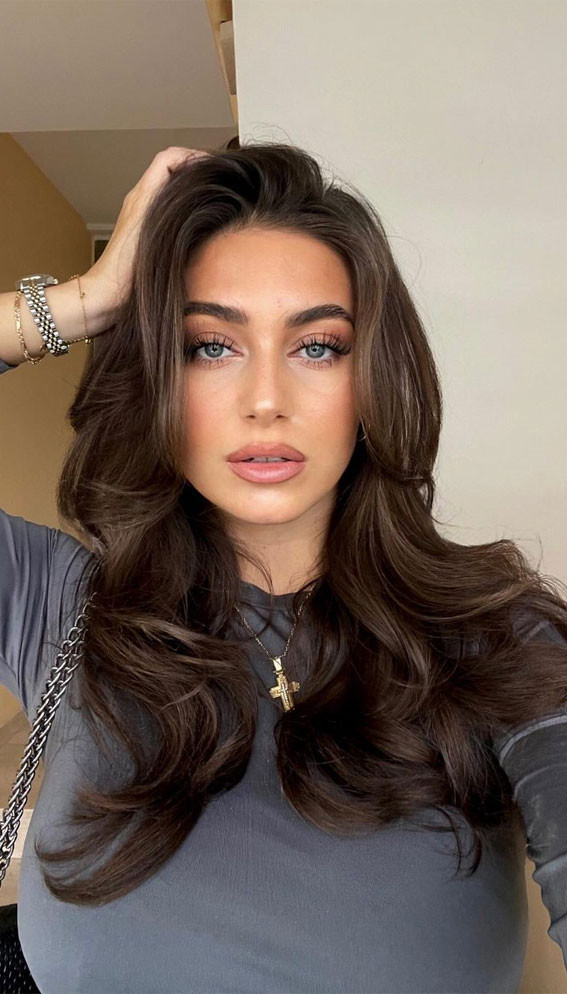 Layers Visual Idea — Dark Brown Hair
