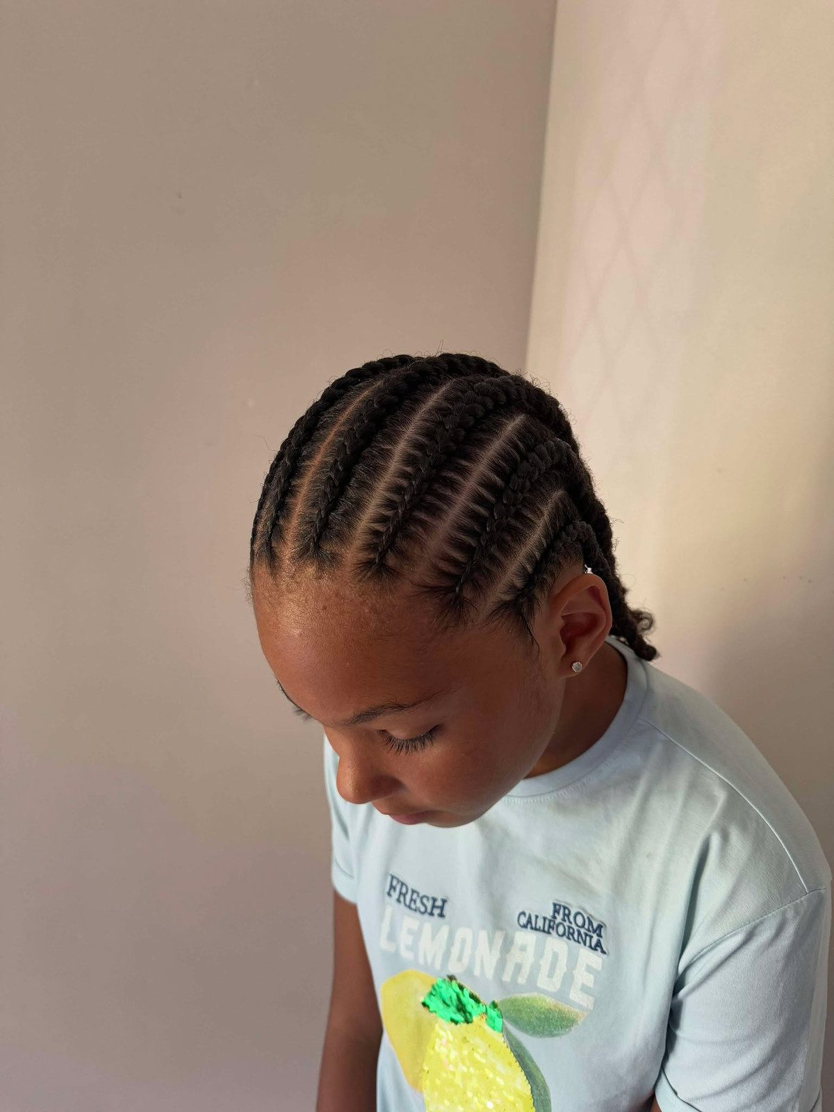 Cornrows Visual Idea — Kids Cornrows