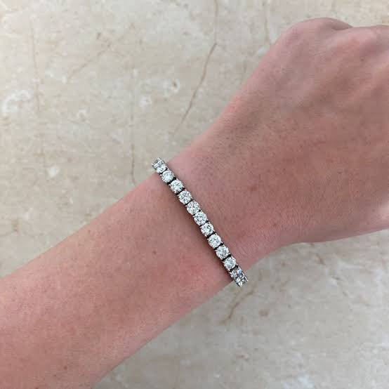 Classic White Gold Tennis Bracelet Classic White Gold Tennis Bracelet — Tennis Bracelets