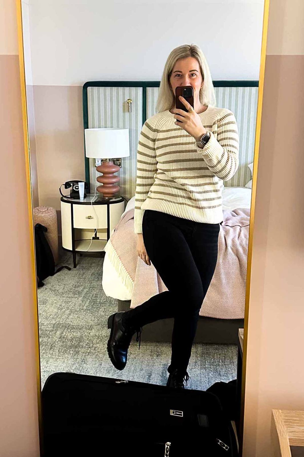 Striped Sweater and Skinny Jeans for Everyday Comfort — Ireland Outfits