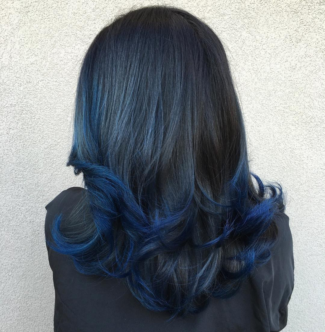 Shoulder Length Visual Idea Shoulder Length Visual Idea — Blue Hair
