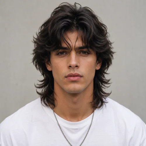 Textured Collarbone Wavy Cut Textured Collarbone Wavy Cut — Wolf Cut Men