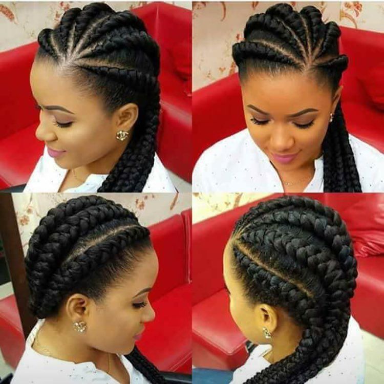 No Bangs Afro Updo with Accessories — Prom Hairstyles for Black Women