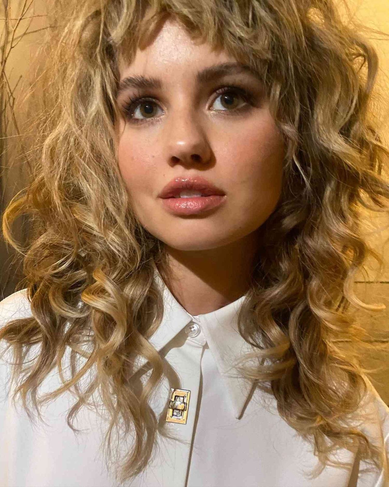 Curtain Bangs Visual Idea — Curly Wolf Cut