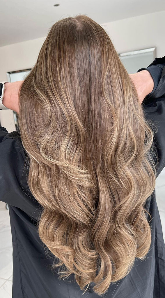 The Blended Balayage Effect Visual Idea — Bronde Hair