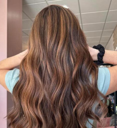 Loose Waves Visual Idea — Dimensional Brunette
