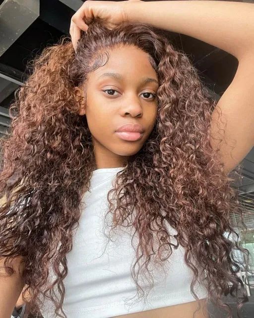 Dark Brown with Warm Caramel Dimension Dark Brown with Warm Caramel Dimension — Hair Color for Black Women