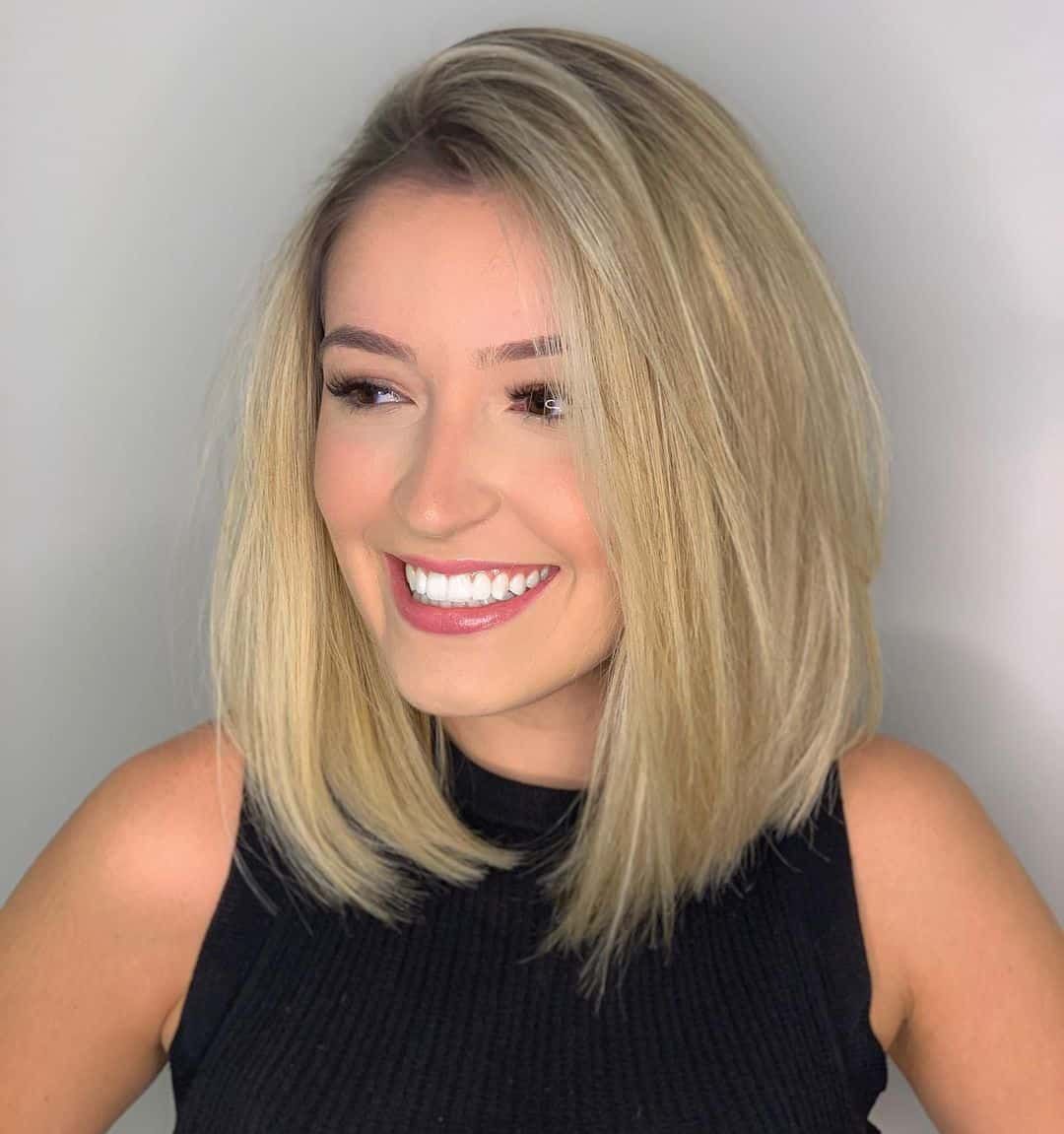 Visual Idea — Suitable For An Oval Face — Hairstyles for Oval Faces
