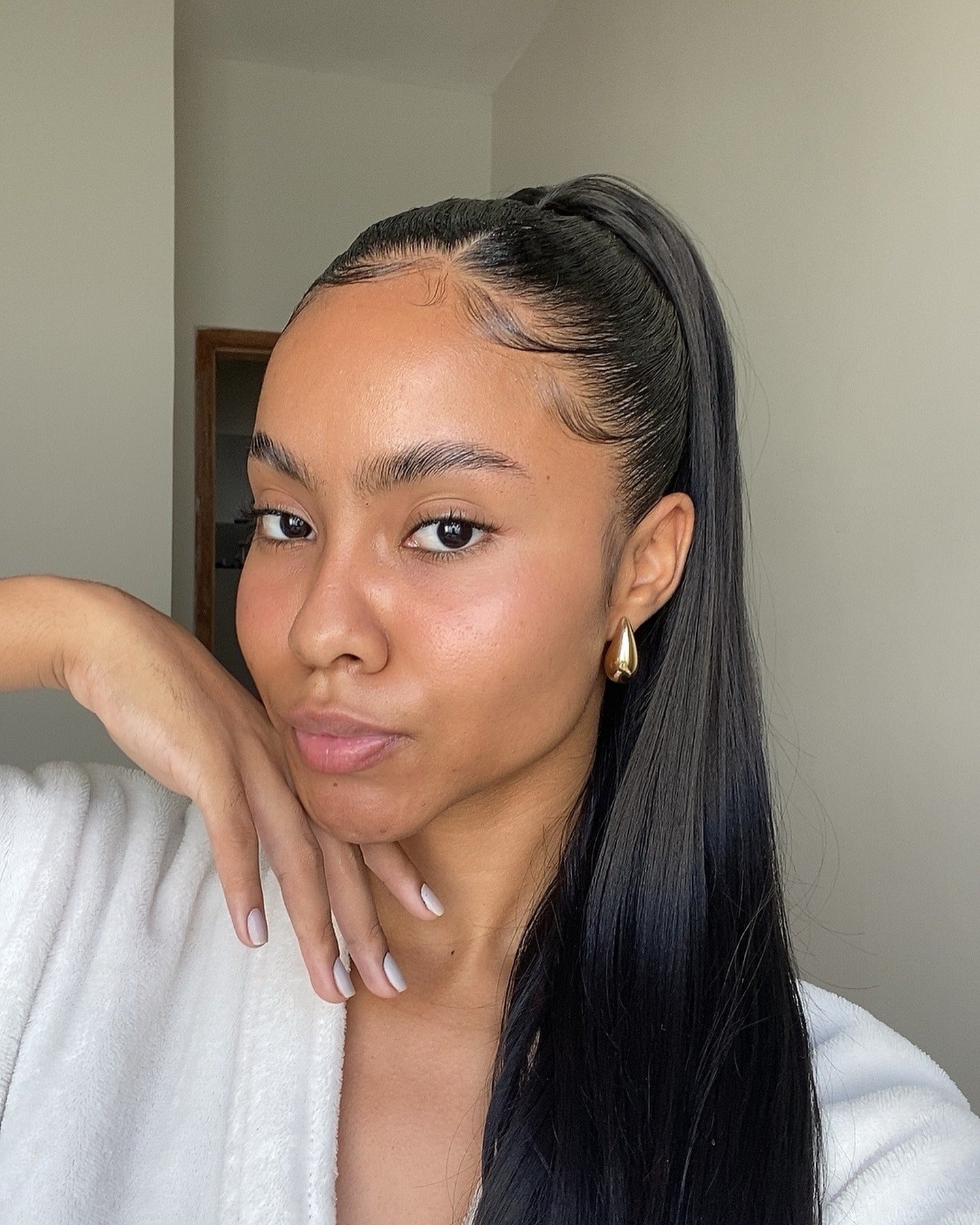 Sleek High Ponytail For Fine Hair — Baddie Hairstyles