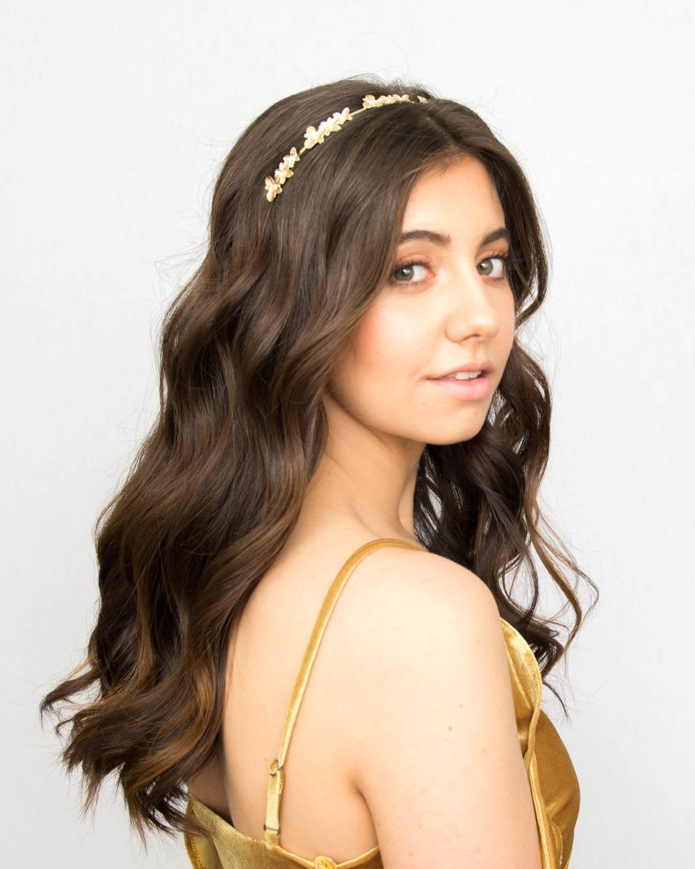Long Visual Idea — Headband Hairstyles