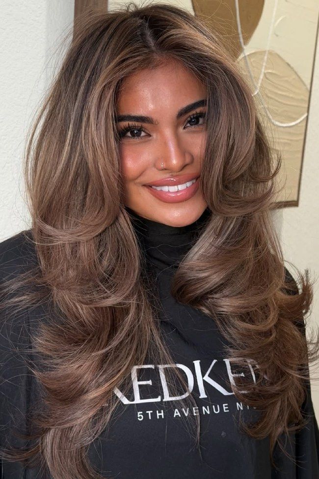 Medium Brown With Ash Blonde Highlights Medium Brown With Ash Blonde Highlights — Hair Color for Tan Skin