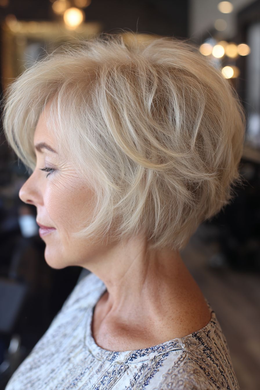Ear Visual Idea — Layered Bob