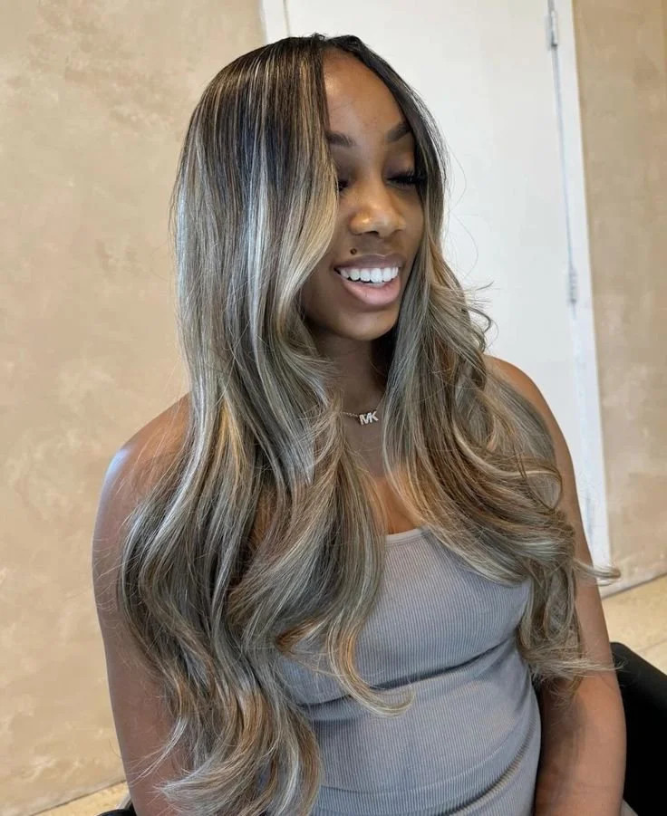 Soft Blonde Highlights Soft Blonde Highlights — Highlights on Black Women
