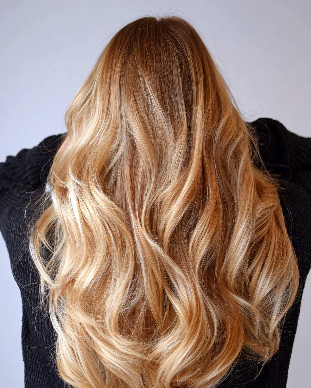 Long Layers Visual Idea — Blonde Hair Colors
