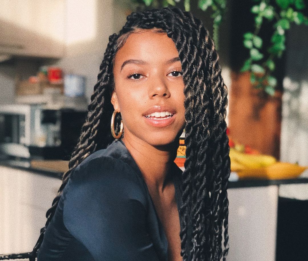 Defined Thick Black Senegalese Twists