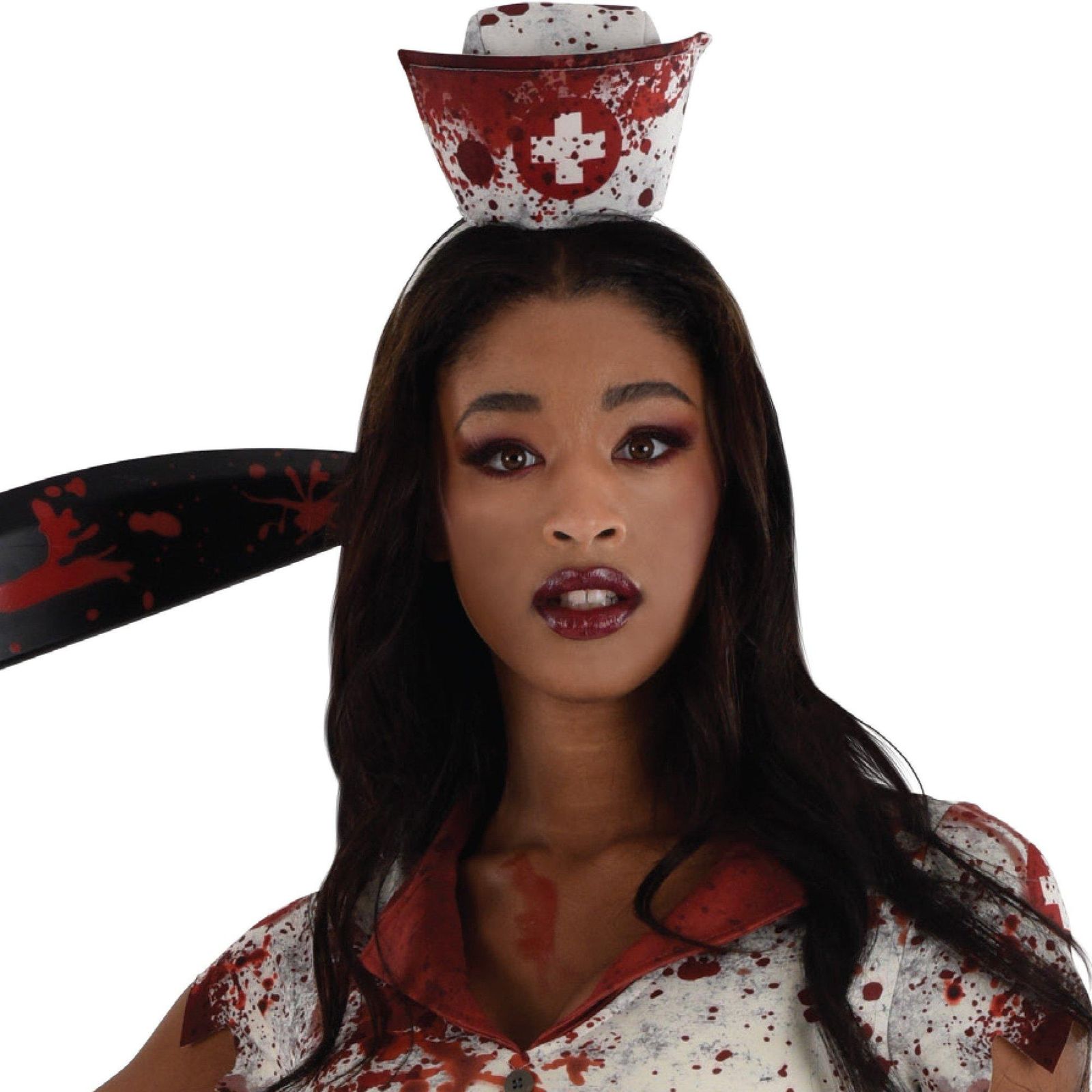Horror Nurse Costume with Blood Splatters Horror Nurse Costume with Blood Splatters — Nurse Outfits