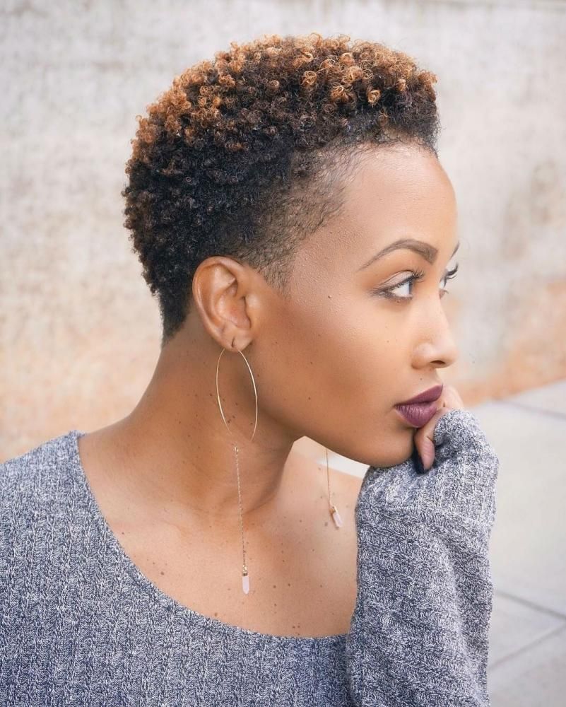 Tapered Cut Visual Idea — Short Natural Hairstyles