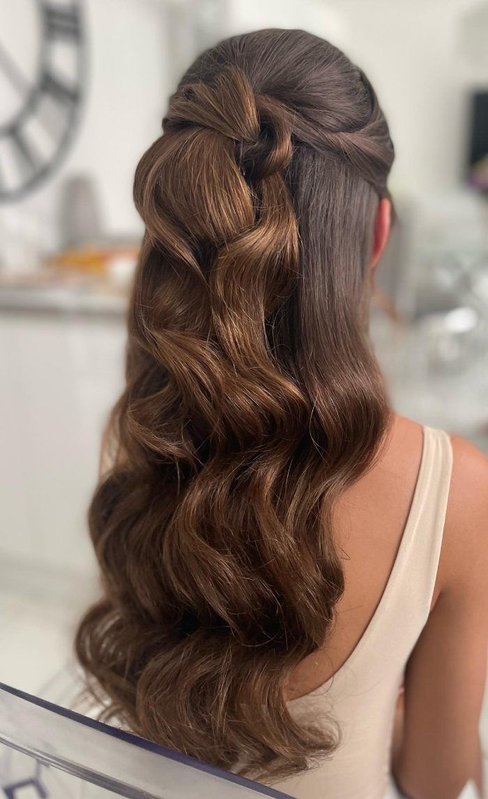 Visual Idea — A Woman'S Medium Brown Hair Visual Idea — A Woman'S Medium Brown Hair — Coquette Hairstyles