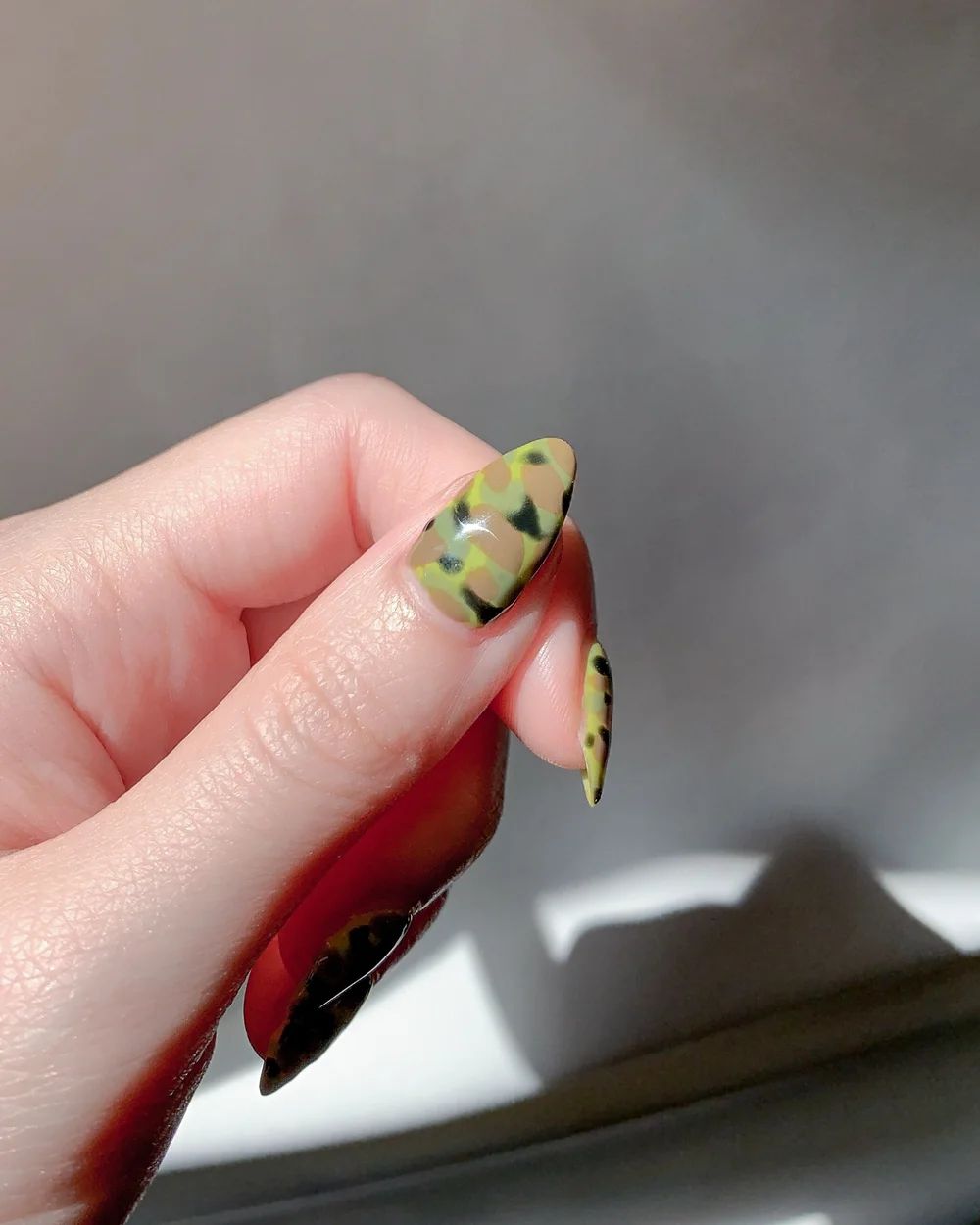 Casual Visual Idea Casual Visual Idea — Camo Nails
