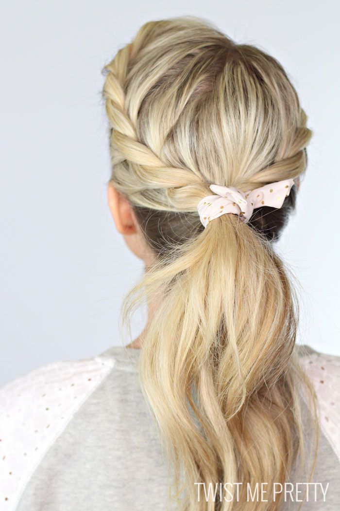 Braided Crown to Ponytail Braided Crown to Ponytail — Second Day Hairstyles