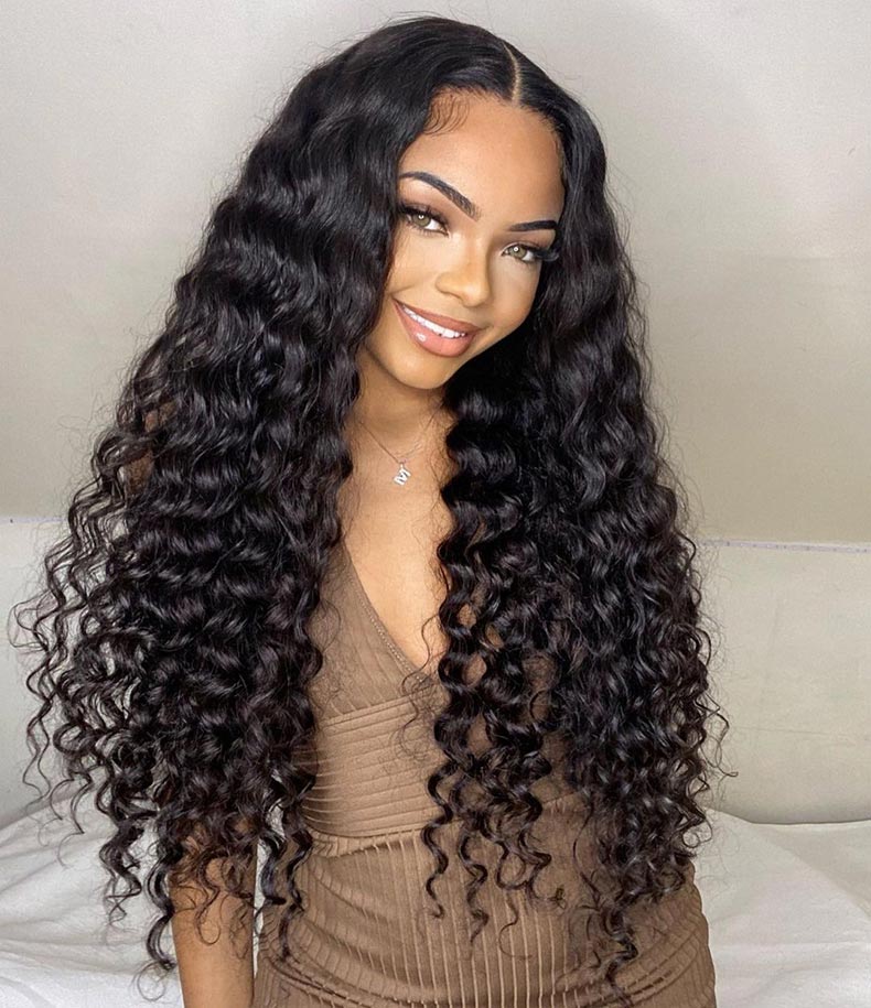 Long Wavy Black Sew-In With Body Long Wavy Black Sew-In With Body — Sew In Hairstyles