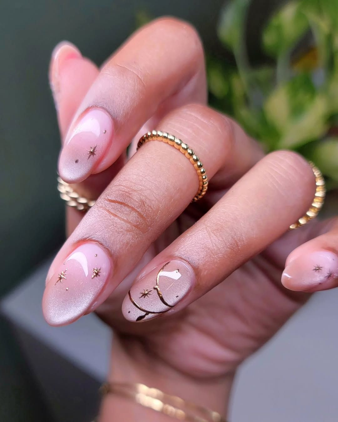 Glossy Shimmer Visual Idea Glossy Shimmer Visual Idea — Glass Nails
