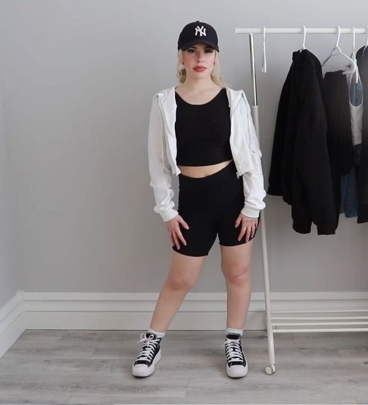 Athleisure Silhouette Athleisure Silhouette — High Top Converse Outfits