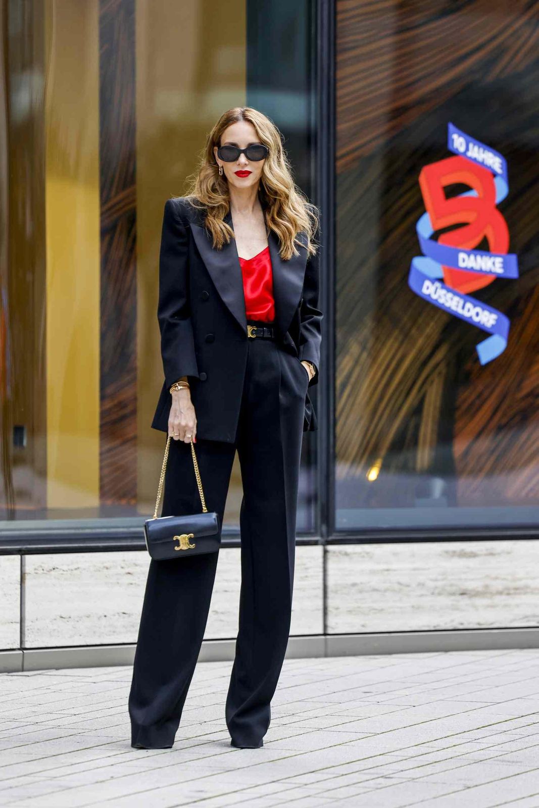 Chic Power Dressing: Silk Camisole with Double-Breasted Suit Chic Power Dressing: Silk Camisole with Double-Breasted Suit — Internship Outfits