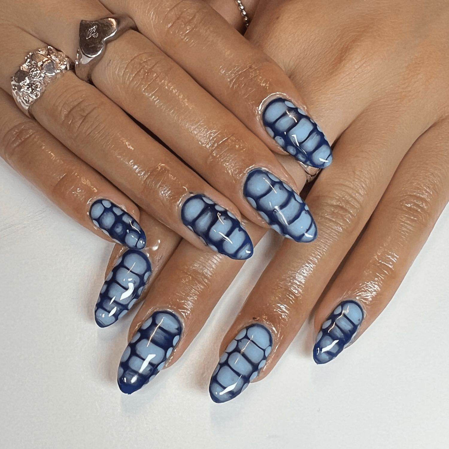 Summer Visual Idea Summer Visual Idea — Snake Print Nails