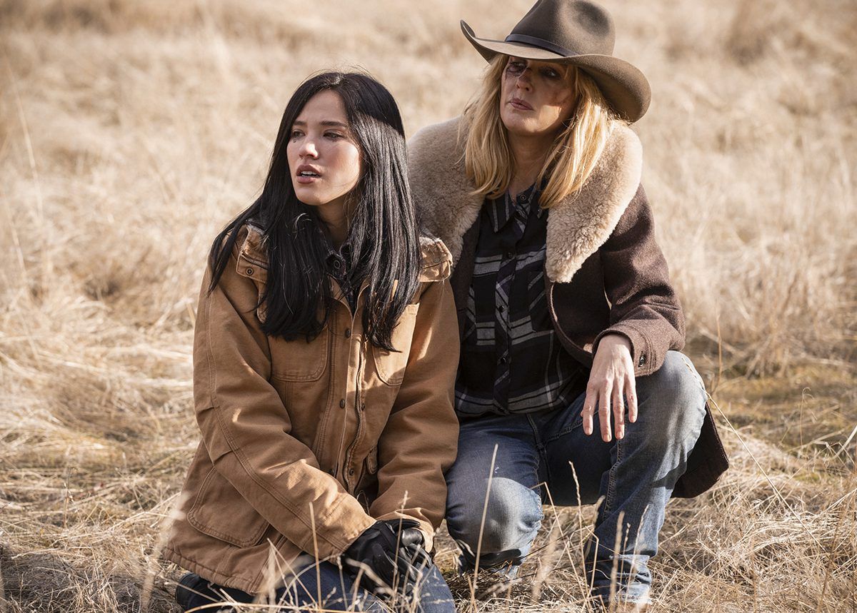Shearling Collar Jacket and Plaid Shirt for Cozy Western Comfort Shearling Collar Jacket and Plaid Shirt for Cozy Western Comfort — Yellowstone Outfits