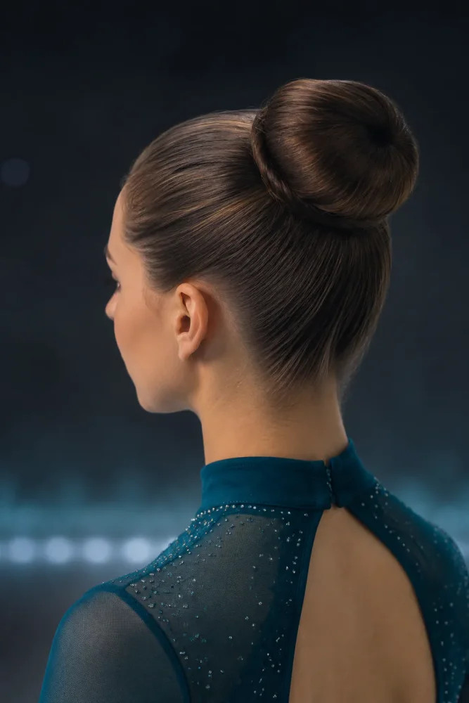 Dark Brown Visual Idea Dark Brown Visual Idea — Dance Competition Hairstyles