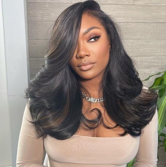 Mid-Back Visual Idea — Weave Hairstyles