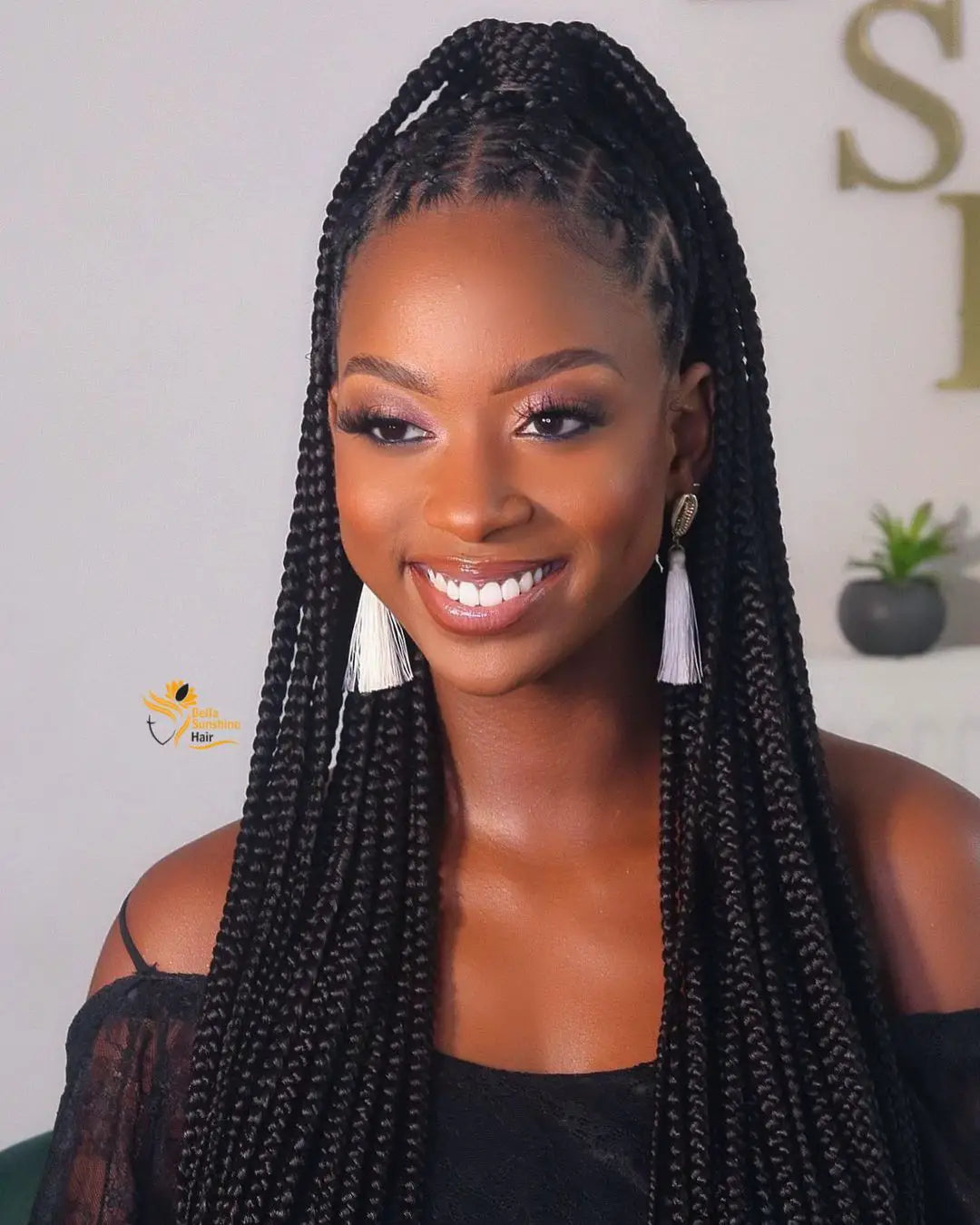 How to Part Medium Knotless Braid: Your Ultimate Styling Guide – JALIZA